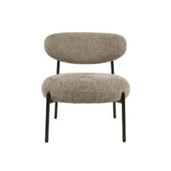 Fauteuil Zand Stof - Zithoogte 41cm - Round -LeenBakker Winkel cd23020afb6b4dca8be17bb1da822ed7