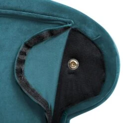 NIMES - Chaise Longue - Blauwgroen - Rechterzijde - Fluweel -LeenBakker Winkel cd65d4055f5c4131bca5f60b14294e86