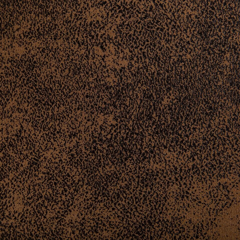 Beliani Dierenhocker HIPPO - Bruin Kunstleer 6 Beliani Dierenhocker HIPPO - Bruin Kunstleer - Afbeelding 4