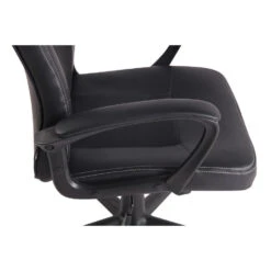 CLP Bureaustoel Elbing Zwart Frame - Kunstleer - Zwart/zwart -LeenBakker Winkel ce479b9841164b61b5a09d21bbbf302b