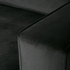 WOOOD Robin 2,5-Zits Bank - Fluweel - Grijs - 80x180x93 -LeenBakker Winkel ce603a3e1b414294a29fde7fa334d849