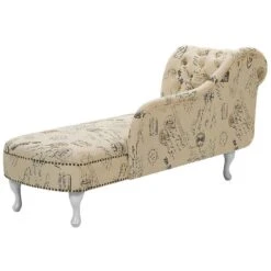 NIMES - Chaise Longue - Beige - Linkerzijde - Polyester 15 NIMES - Chaise Longue - Beige - Linkerzijde - Polyester -LeenBakker Winkel d011f392911044cca53d0bbbbfc7ce6c