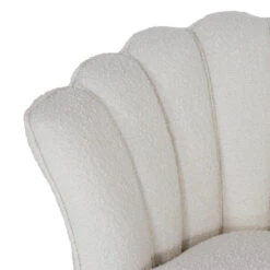 Giga Meubel Fauteuil Wit Bouclé - Jada -LeenBakker Winkel d03e5c0cf0314beeb00a46034385eefe