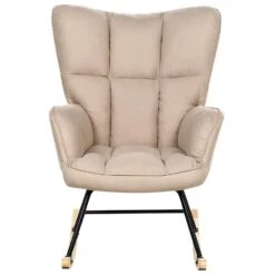 OULU - Schommelstoel - Beige - Polyester 14 OULU - Schommelstoel - Beige - Polyester -LeenBakker Winkel d09b2b440f034cd98b060a14b88c2228