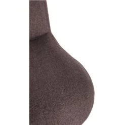 CLP Set Van 2 Barkruk Solon Mat Zwart Frame - Stof - Donkerbruin -LeenBakker Winkel d0b16d8396cc4d71b79c815ab0f065e2