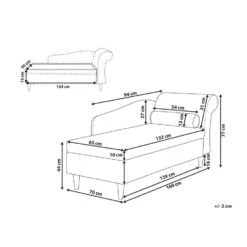 LUIRO - Chaise Longue - Blauw - Rechterzijde - Fluweel 16 LUIRO - Chaise Longue - Blauw - Rechterzijde - Fluweel -LeenBakker Winkel d13ebcbbf6bf4da5acb96bea7fb7cbe2