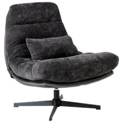 TOVIK - Fauteuil - Zwart - Stof -LeenBakker Winkel d2e48555b5c748149a0f2e08776e9bfb