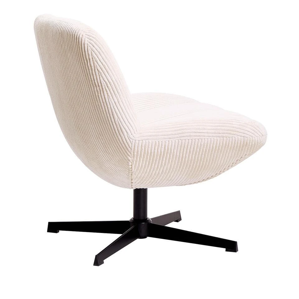 Draaibare Scandinavische Design Fauteuil 10 Draaibare Scandinavische Design Fauteuil - Afbeelding 8