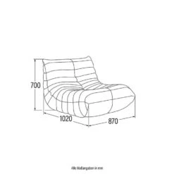 Merkloos HOME DELUXE Fauteuil - Beige 15 Merkloos HOME DELUXE Fauteuil - Beige -LeenBakker Winkel d352cc9ea2c44bacac8b35f150848754