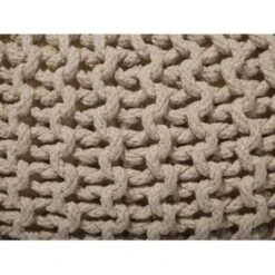 CONRAD L - Poef - Beige - Katoen -LeenBakker Winkel d3919952411a4131a2beb009426371fe