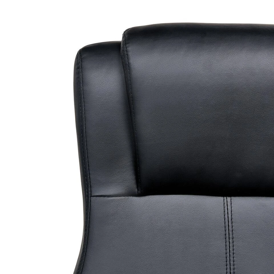 ADEPT - Bureaustoel - Zwart - Kunstleer 13 ADEPT - Bureaustoel - Zwart - Kunstleer - Afbeelding 11