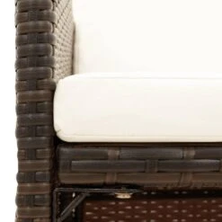 VidaXL - Diningstoelen - Kussens - Bruin - Poly Rattan - 4 Stuks - 52x56x85 Cm -LeenBakker Winkel d3c634aee4c34e0fab4f90e1299823ec