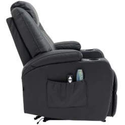 CLP Fauteuil Hepler Zwart Frame - Echt Leer - Zwart -LeenBakker Winkel d46068ee46144bd0a15e92fe04ad911b