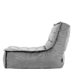 Icon Zitzak Lounger Dolce - Fluwelen Zitzak - Houtskool -LeenBakker Winkel d4a672873d7c471eb266155c5c0316b8