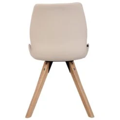 CLP Eetkamerstoel Luna Natura Frame - Kunstleer - Creme -LeenBakker Winkel d4ede45ce63a4bfd94dee28c735aa7f0