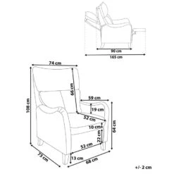 ROYSTON - TV-fauteuil - Bruin - Kunstleer 18 ROYSTON - TV-fauteuil - Bruin - Kunstleer -LeenBakker Winkel d4f281a97e6145f997812afc56710fd1