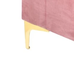 ABERDEEN - Ottomaan Met Opbergruimte - Roze - Fluweel -LeenBakker Winkel d6075da57378468a8a187f004dd324d9