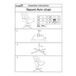 Livingfurn - Fauteuils Naomi Pearl - Wit - Stof -LeenBakker Winkel d62651a7c55e4da482207e2e1cd1695b