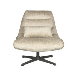 LABEL51 Fauteuil Nox - Beige - Elegance - 62 X 77cm -LeenBakker Winkel d6b422f0ccaa4cc38f53c326054000fb
