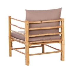 CERRETO - Tuinstoel - Taupe - Bamboe -LeenBakker Winkel d78370b75e794a6eadf4765b0c4f06e0