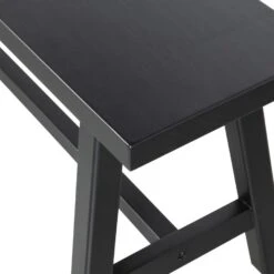 WOOOD Imme Bankje - Grenen - Zwart - 45x110x35 -LeenBakker Winkel d7b56f03cda34fe795cd9bb8d5042d22