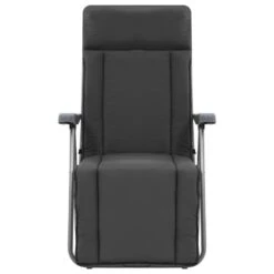 VidaXL Tuinstoelen Met Kussen Inklapbaar 2 St Grijs -LeenBakker Winkel d7b8ff4d2de8420b8d5a74b7b8ff802c