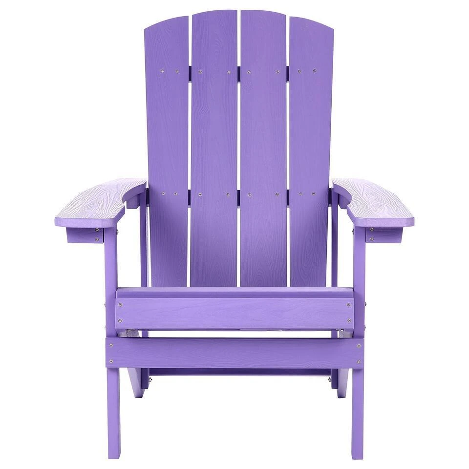 ADIRONDACK - Tuinstoel - Paars - Kunsthout 6 ADIRONDACK - Tuinstoel - Paars - Kunsthout - Afbeelding 4