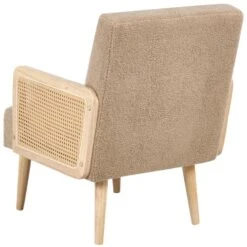 HOJBY - Fauteuil - Zandbeige - Bouclé -LeenBakker Winkel d7f927e8cf63476bbcfdc7514c48a95e