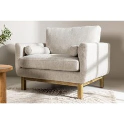 Svea - Nasser Fauteuil - Boucle - Beige -LeenBakker Winkel d83f824cd7f8465bb6f38ae8bc014c4c