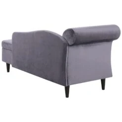 LUIRO - Chaise Longue - Donkergrijs - Linkerzijde - Fluweel 23 LUIRO - Chaise Longue - Donkergrijs - Linkerzijde - Fluweel -LeenBakker Winkel d84128552b4d4ae0bdd317e306e27f2d