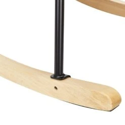 OULU - Schommelstoel - Roze - Polyester -LeenBakker Winkel d8cf38565b43490f8e94174cc8d2aaf7 1