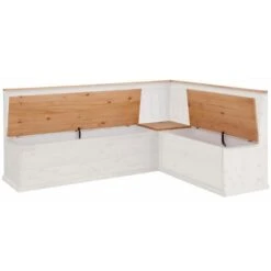 Sara - Eetkamerbank In Grenen Wit/gebeitste Was -LeenBakker Winkel d93919a10e484f2596bcbc70f327cb73