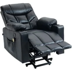 CLP Fauteuil Andover Zwart Frame - Kunstleer - Zwart 21 CLP Fauteuil Andover Zwart Frame - Kunstleer - Zwart -LeenBakker Winkel d9d2d3f31b0c420196caa265938c5e69