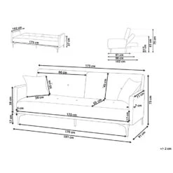 Beliani Driezitsbank - LUCAN Groen Fluweel 8 Beliani Driezitsbank - LUCAN Groen Fluweel -LeenBakker Winkel da346fc82e324e649c3b5d4b31576ae9
