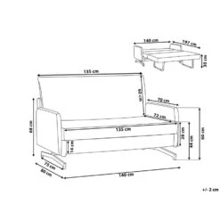 Beliani Tweezitsbank - BELFAST Grijs Polyester 9 Beliani Tweezitsbank - BELFAST Grijs Polyester -LeenBakker Winkel da5aa3f0e59240db92fcba918117978e