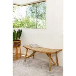 Bank Van Bamboehout -LeenBakker Winkel da9b16d118c744f4a07d24849a1aee60