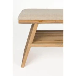 Housecraft Living Djia Bankje Teak Hout - Bruin -LeenBakker Winkel dbbd2ce84a044a9a84798c88490a02cf