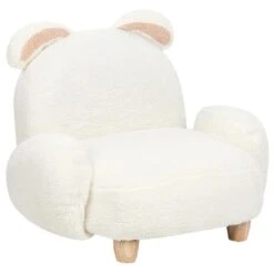 KANNA - Kinderstoel - Wit - Nepbont -LeenBakker Winkel dbdf671efd864c29a103479cd4f9dc82