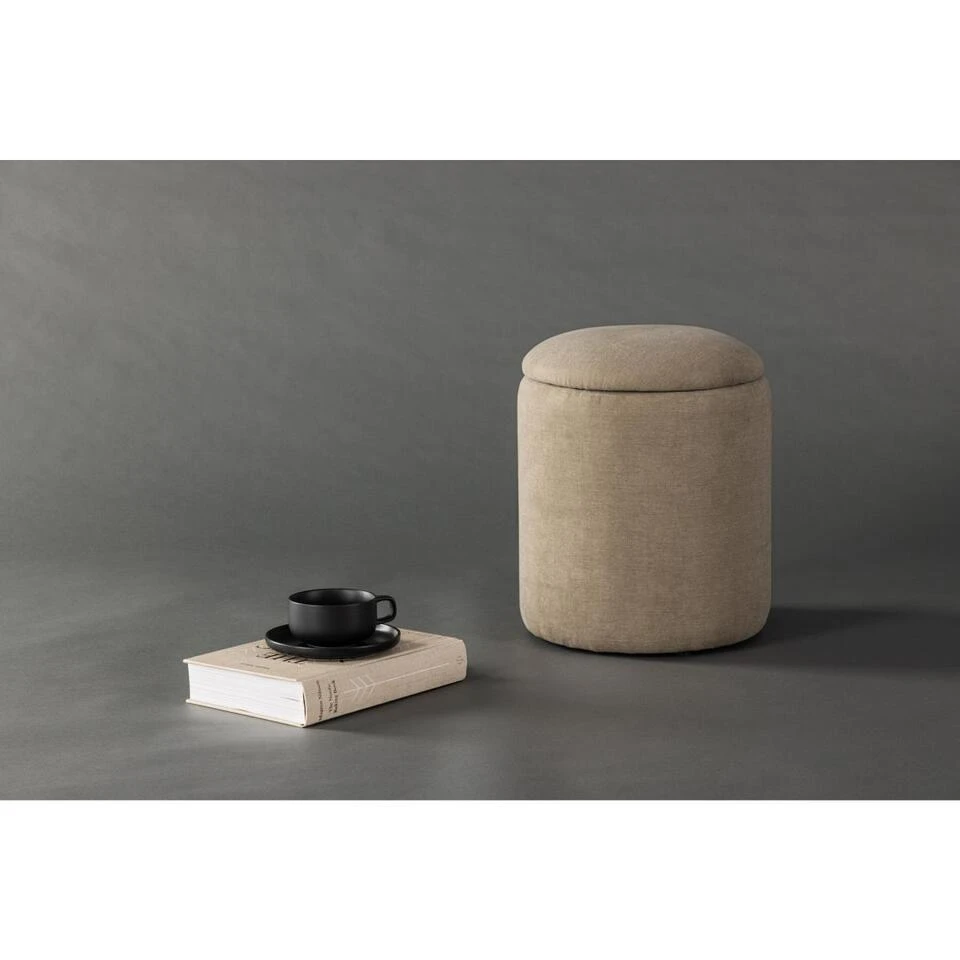 Svea - Zara Poef - Beige 4 Svea - Zara Poef - Beige - Afbeelding 2