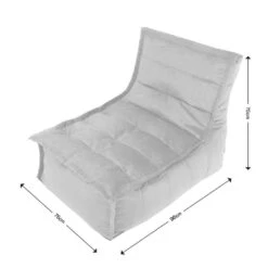 Icon Zitzak Lounger Dolce - Fluwelen Zitzak - Blauwgroen -LeenBakker Winkel dc9c1e579a99438a8554a6bf7c1d303a