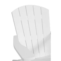 Keter Troy Adirondack Tuinstoel - Set Van 2 - 85x80x96.5cm - Wit -LeenBakker Winkel dca3aa33def64eb893324ff12d1264db