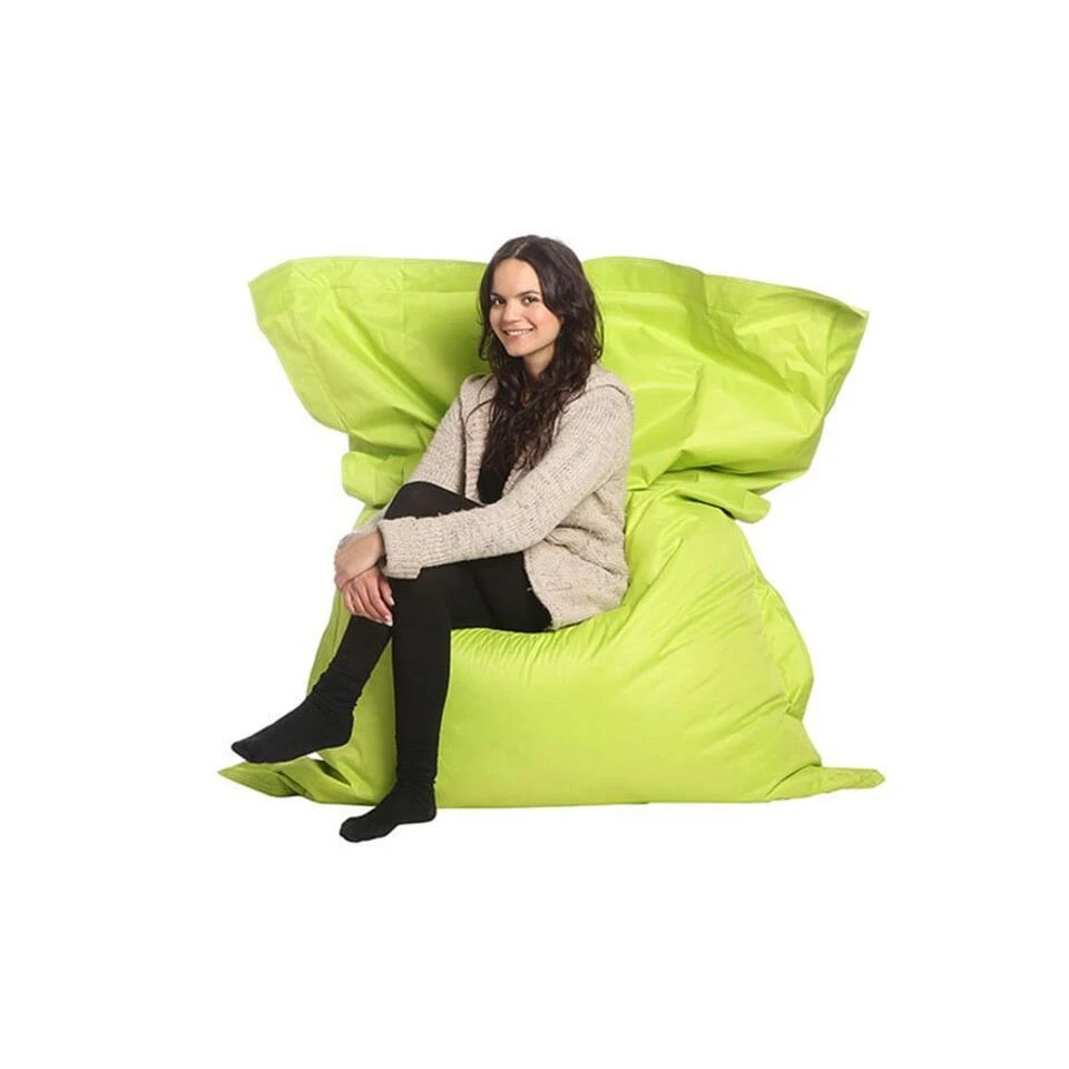 Parya - Grote Zitzak - Nylon - Zitzakfauteuil - Woonkamerzitzak - Antraciet 6 Parya - Grote Zitzak - Nylon - Zitzakfauteuil - Woonkamerzitzak - Antraciet - Afbeelding 4