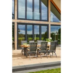 Set Van 4 - Hartman Da Vinci Verstelbare Stoel - Teak -LeenBakker Winkel de25ac85dc8f49fd83a95c4abab880b9