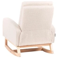 NORBY - Schommelstoel Voor Kinderen - Lichtbeige - Bouclé -LeenBakker Winkel de98353366844d729aa38d413714e3b6