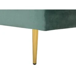 MIRAMAS - Chaise Longue - Groen - Rechterzijde - Fluweel -LeenBakker Winkel deea13a06f8e4266850657b15cd7dd85