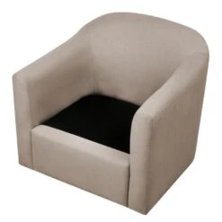 MAGNOR - Fauteuil - Taupe - Polyester -LeenBakker Winkel dfffbacb8f5042f6a8974a82e7aacc9e