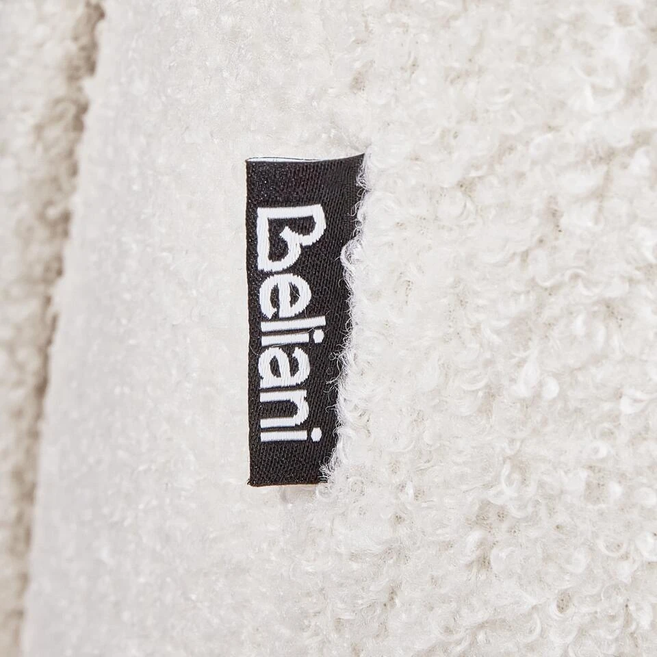 ALVESTA - Fauteuil - Wit - Bouclé 11 ALVESTA - Fauteuil - Wit - Bouclé - Afbeelding 9