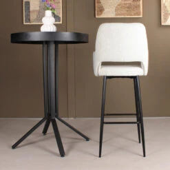 DS4U - Lenon Barkruk Boucle 2.0 - 75 Cm - Ivoor -LeenBakker Winkel e0f00e8306be4e488bc60872a09d2147