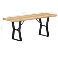 VidaXL - Bankje - Bruin - Hout -LeenBakker Winkel e0ffd7b2e51b44e9899f0f3ae20497f8