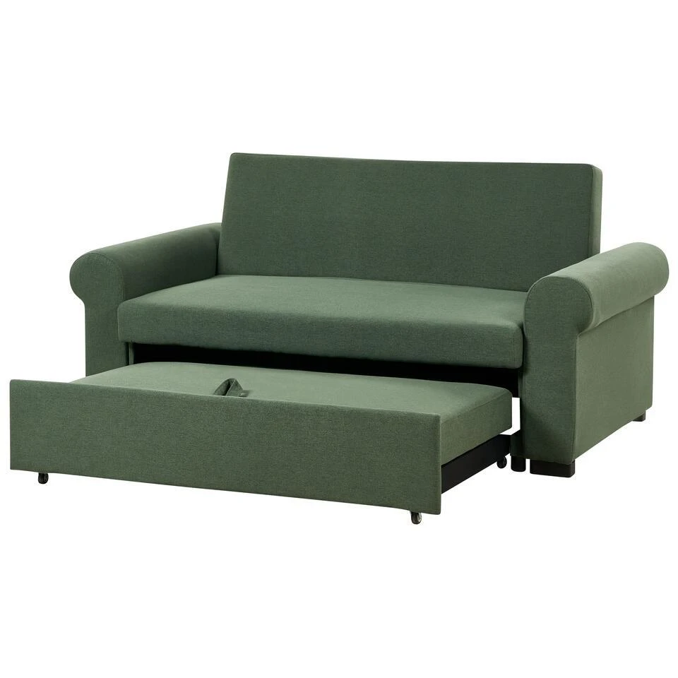 SILDA - Slaapbank - Groen - Polyester 11 SILDA - Slaapbank - Groen - Polyester - Afbeelding 9